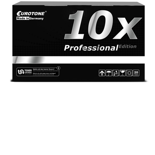 10x pro eurotone toner schwarz - 10x,